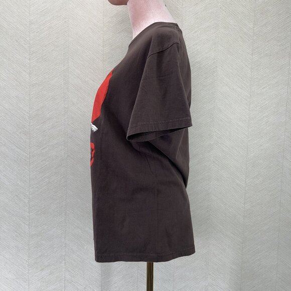 Ave La Clint Eastwood “The Good” Brown and Red Graphic Print Tshirt Mens Size M - Picture 4 of 8